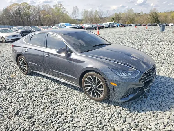 2020 HYUNDAI SONATA COPART lot 48416296 auction photo 4