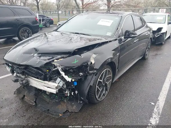 5NPEK4JC0MH127372 2021 HYUNDAI SONATA - Image 2