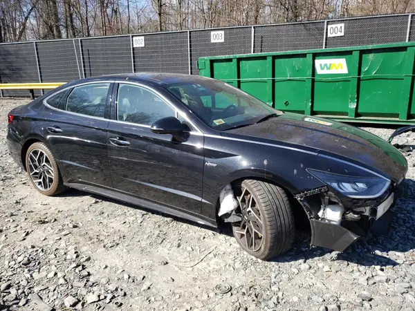 2021 HYUNDAI SONATA COPART lot 48462765 auction photo 4