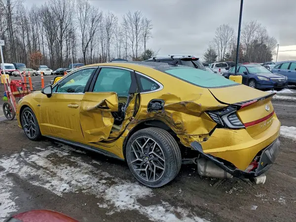 5NPEK4JC6MH115744 2021 HYUNDAI SONATA - Image 2