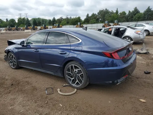 5NPEK4JC7MH108558 2021 HYUNDAI SONATA - Image 2