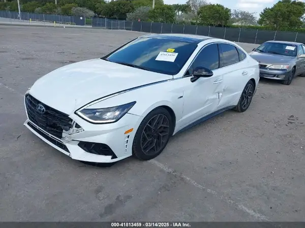 5NPEK4JC7MH125036 2021 HYUNDAI SONATA - Image 2
