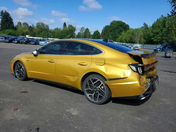 5NPEK4JC8MH114658 2021 HYUNDAI SONATA - Image 2