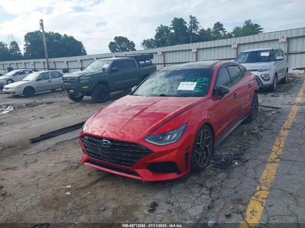 5NPEK4JC9MH124342 2021 HYUNDAI SONATA - Image 2