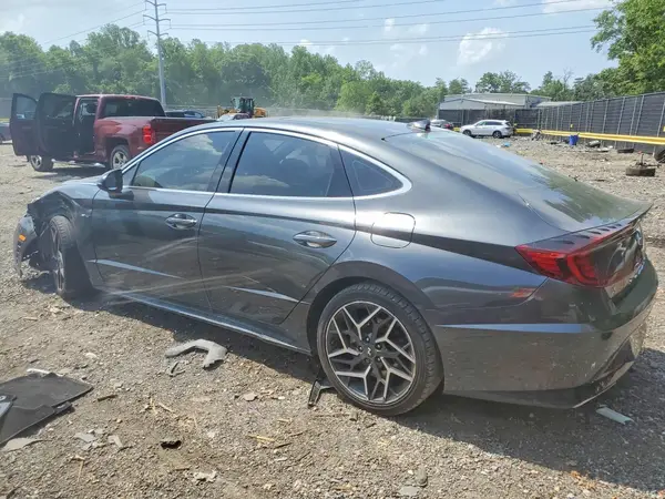 5NPEK4JCXMH115343 2021 HYUNDAI SONATA - Image 2