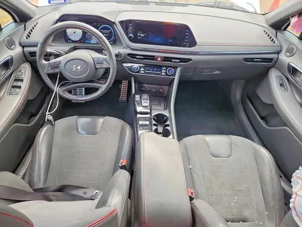 5NPEK4JCXMH128450 2021 HYUNDAI SONATA - Image 8