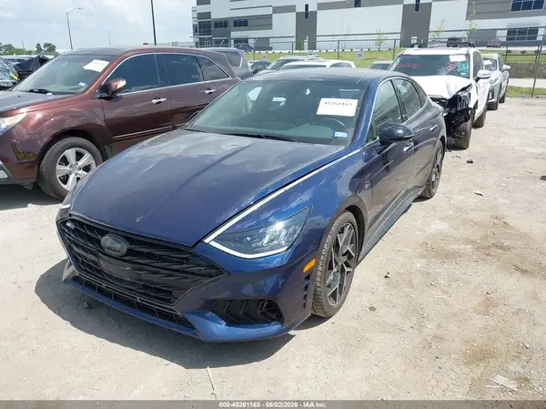 5NPEK4JCXNH146948 2022 HYUNDAI SONATA - Image 2