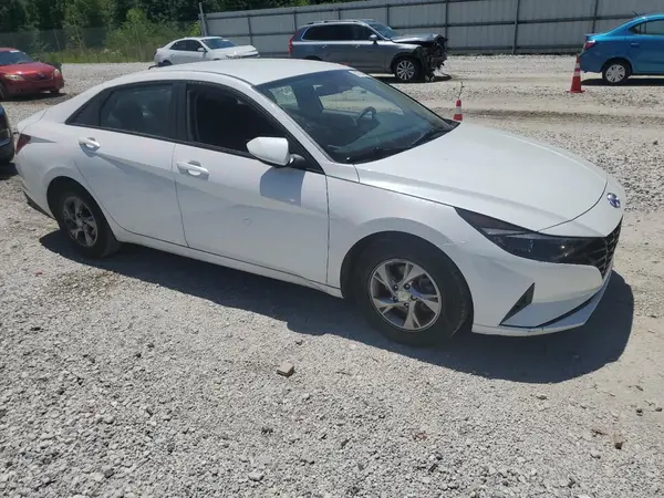 2021 HYUNDAI ELANTRA COPART lot 61774495 auction photo 4