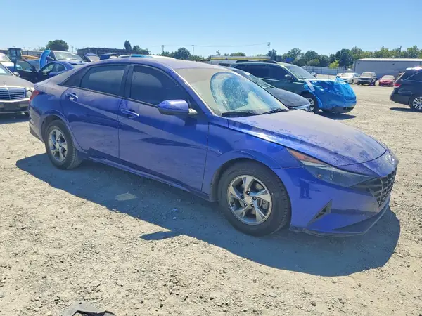 2021 HYUNDAI ELANTRA COPART lot 59731996 auction photo 4