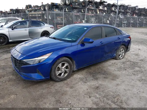 5NPLL4AG3MH050651 2021 HYUNDAI ELANTRA - Image 2