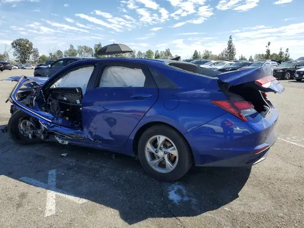 5NPLL4AG8MH039967 2021 HYUNDAI ELANTRA - Image 2