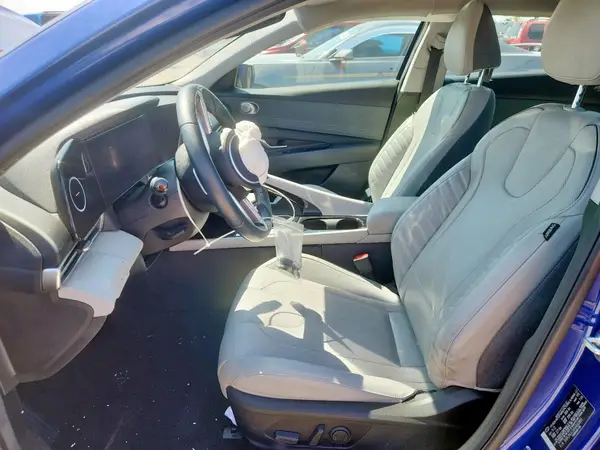 2022 HYUNDAI ELANTRA COPART lot 80011135 auction photo 7