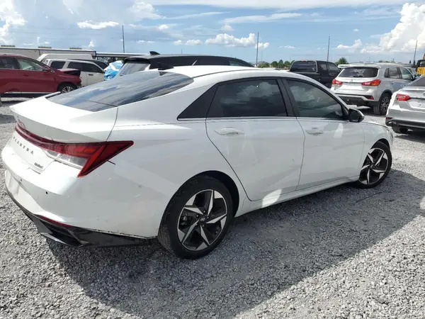 2021 HYUNDAI ELANTRA COPART lot 81444595 auction photo 3
