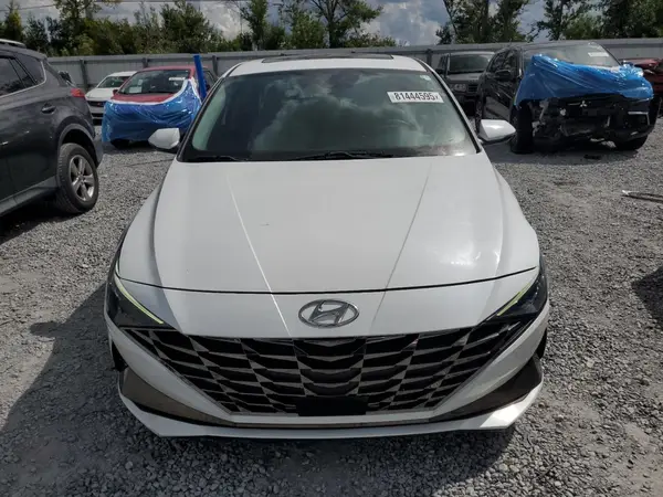 2021 HYUNDAI ELANTRA COPART lot 81444595 auction photo 5