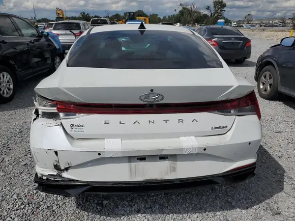 2021 HYUNDAI ELANTRA COPART lot 81444595 auction photo 6