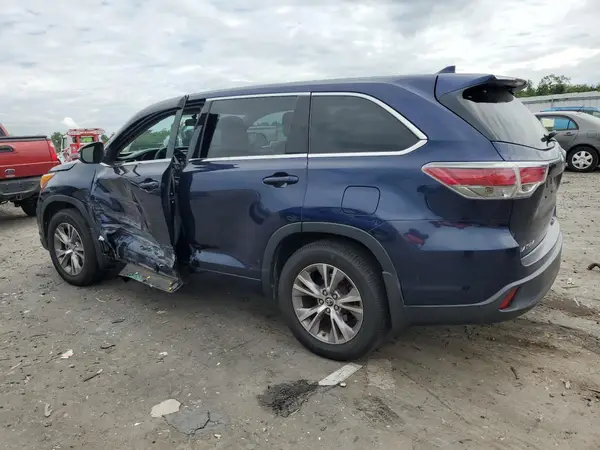 5TDBKRFH1GS279325 2016 TOYOTA HIGHLANDER - Image 2