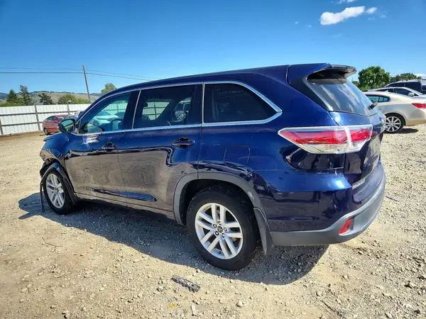 5TDBKRFH1GS301453 2016 TOYOTA HIGHLANDER - Image 2