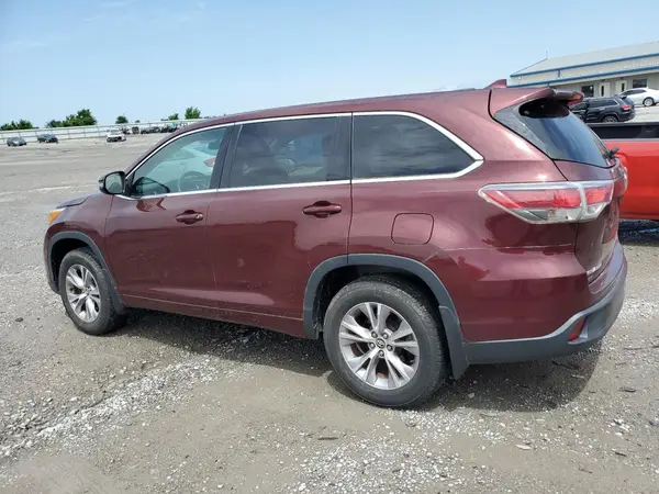 5TDBKRFH2GS291452 2016 TOYOTA HIGHLANDER - Image 2