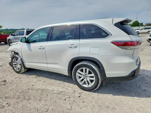 5TDBKRFH3GS231423 2016 TOYOTA HIGHLANDER - Image 2
