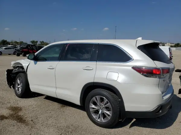 5TDBKRFH3GS279035 2016 TOYOTA HIGHLANDER - Image 2