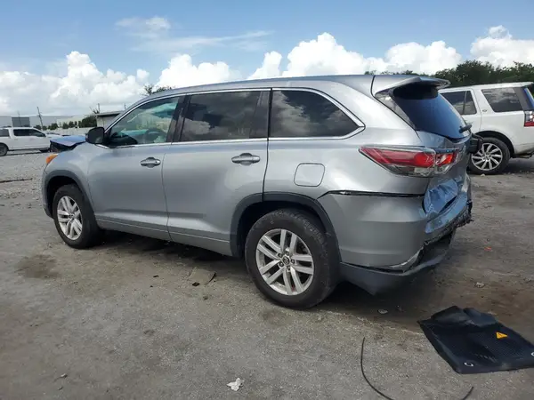 5TDBKRFH3GS349830 2016 TOYOTA HIGHLANDER - Image 2