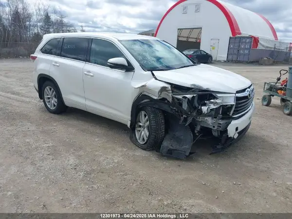 5TDBKRFH5GS307062 2016 TOYOTA HIGHLANDER - Image 1