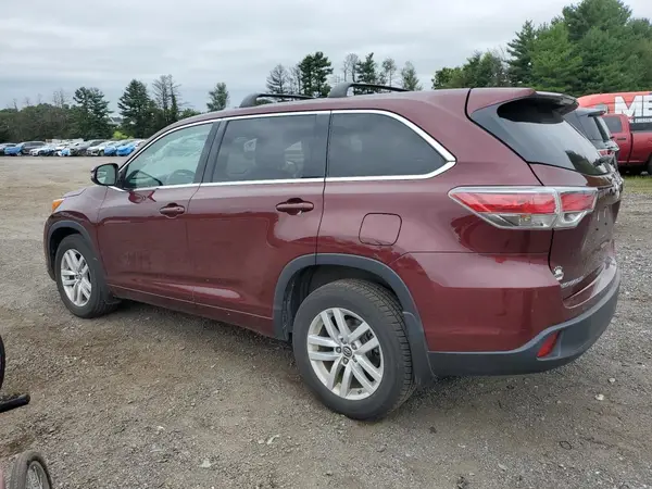 5TDBKRFH5GS314920 2016 TOYOTA HIGHLANDER - Image 2