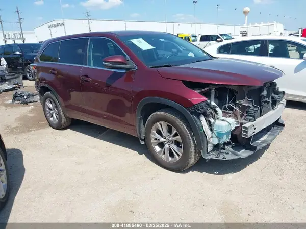 5TDBKRFH5GS338960 2016 TOYOTA HIGHLANDER - Image 1