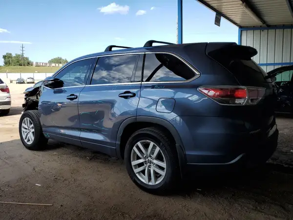 5TDBKRFH7GS226676 2016 TOYOTA HIGHLANDER - Image 2