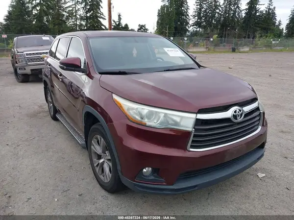 5TDBKRFH7GS264361 2016 TOYOTA HIGHLANDER - Image 1