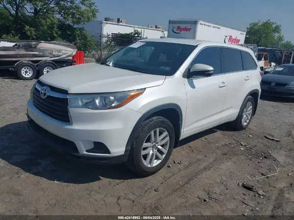 5TDBKRFH8GS281511 2016 TOYOTA HIGHLANDER - Image 2