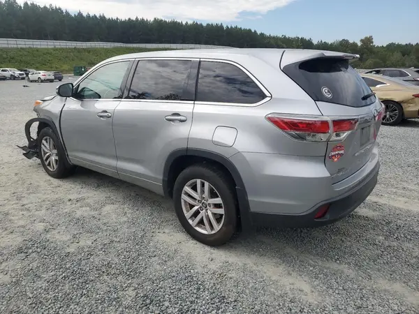 5TDBKRFH9GS299578 2016 TOYOTA HIGHLANDER - Image 2