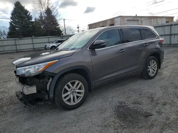5TDBKRFHXGS285513 2016 TOYOTA HIGHLANDER - Image 1