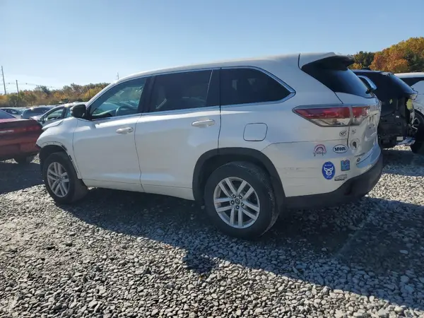 5TDBKRFHXGS293269 2016 TOYOTA HIGHLANDER - Image 2