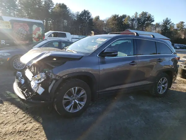 5TDBKRFHXGS323077 2016 TOYOTA HIGHLANDER - Image 1