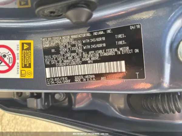 5TDBZRFH1JS867017 2018 TOYOTA HIGHLANDER - Image 8