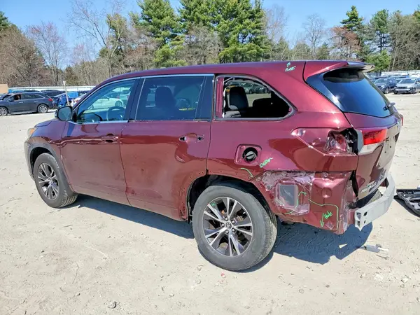 5TDBZRFH1JS883122 2018 TOYOTA HIGHLANDER - Image 2