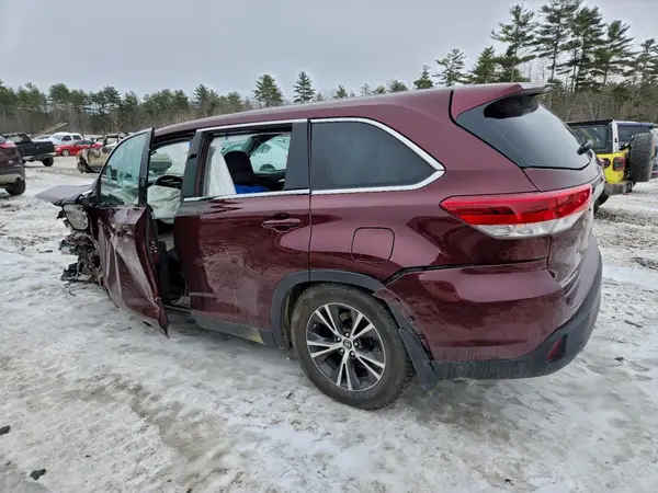 5TDBZRFH1KS712386 2019 TOYOTA HIGHLANDER - Image 2