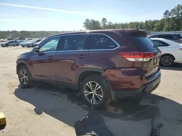 5TDBZRFH1KS747526 2019 TOYOTA HIGHLANDER - Image 2