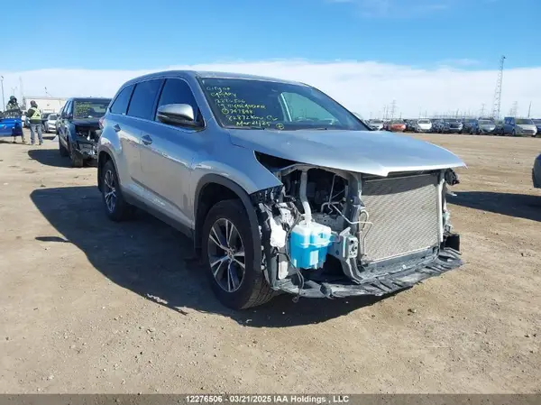 5TDBZRFH1KS747848 2019 TOYOTA HIGHLANDER - Image 1