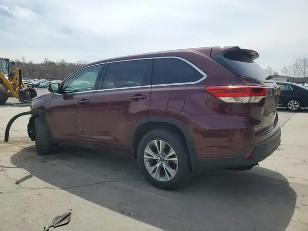 5TDBZRFH3JS491971 2018 TOYOTA HIGHLANDER - Image 2