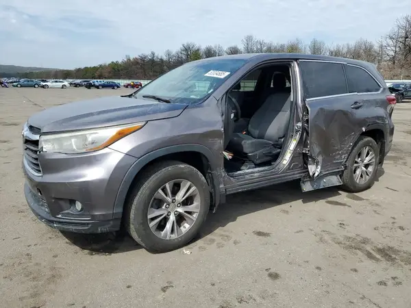 5TDBZRFH5KS963377 2019 TOYOTA HIGHLANDER - Image 1