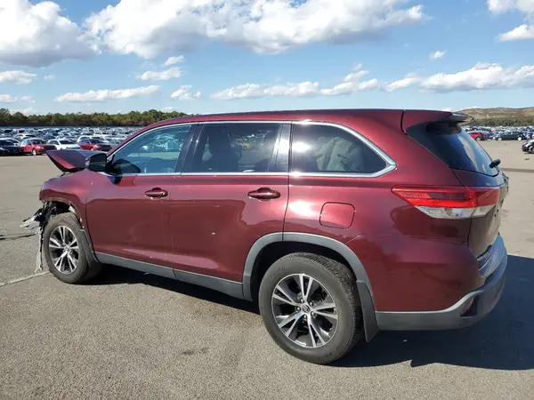 5TDBZRFH6KS938424 2019 TOYOTA HIGHLANDER - Image 2