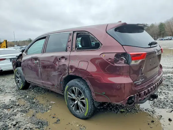 5TDBZRFH8KS932897 2019 TOYOTA HIGHLANDER - Image 2