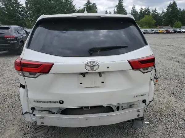 2019 TOYOTA HIGHLANDER COPART lot 61860125 auction photo 6