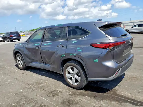 5TDCZRAH1LS507664 2020 TOYOTA HIGHLANDER - Image 2