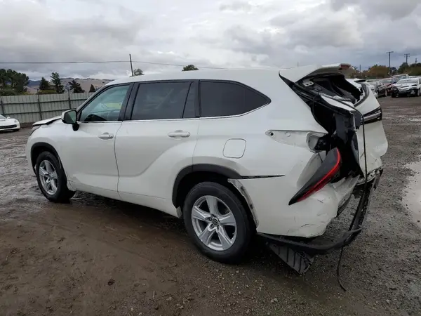 5TDCZRAHXMS518602 2021 TOYOTA HIGHLANDER - Image 2