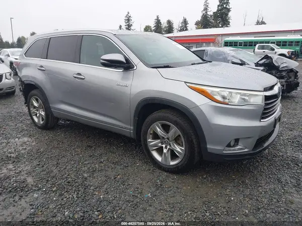5TDDCRFH0GS016099 2016 TOYOTA HIGHLANDER - Image 1