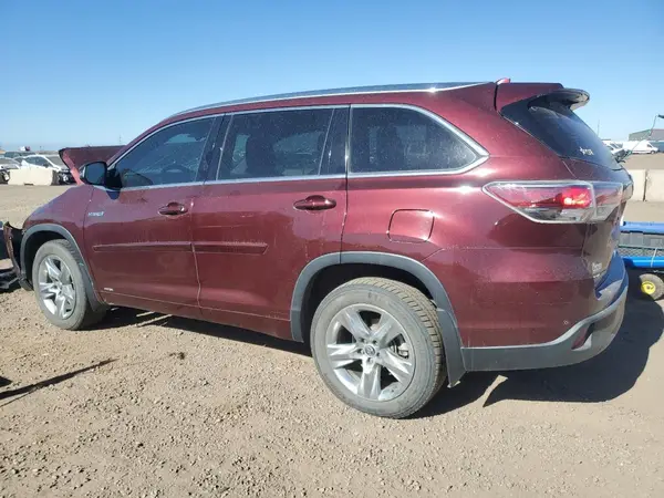 5TDDCRFH1GS014829 2016 TOYOTA HIGHLANDER - Image 2