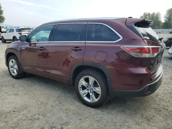 5TDDCRFH2GS014774 2016 TOYOTA HIGHLANDER - Image 2